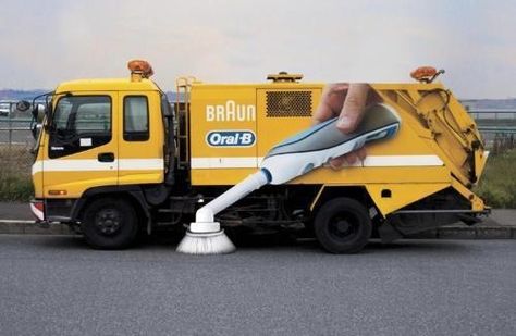 Braun Oral B Guerilla Ad