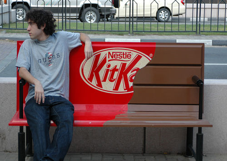 KitKat Guerilla Advertising