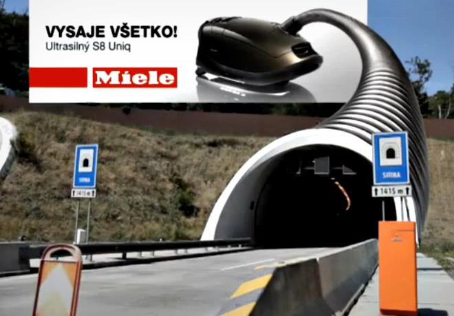 Miele Vaccum Guerilla Marketing