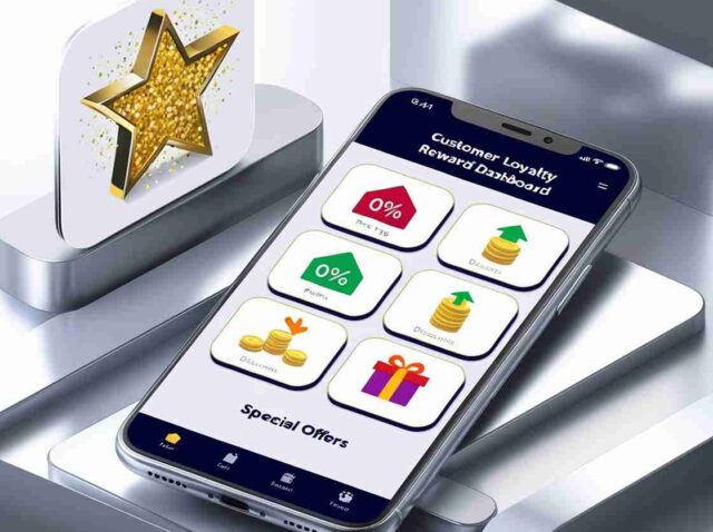 A-vibrant-modern-illustration-of-a-mobile-app