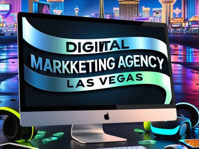 large-sleek-and-silver-desktop-computer-monitor-displays-the-title-Digital-Marketing-Agency-Las-Vegas