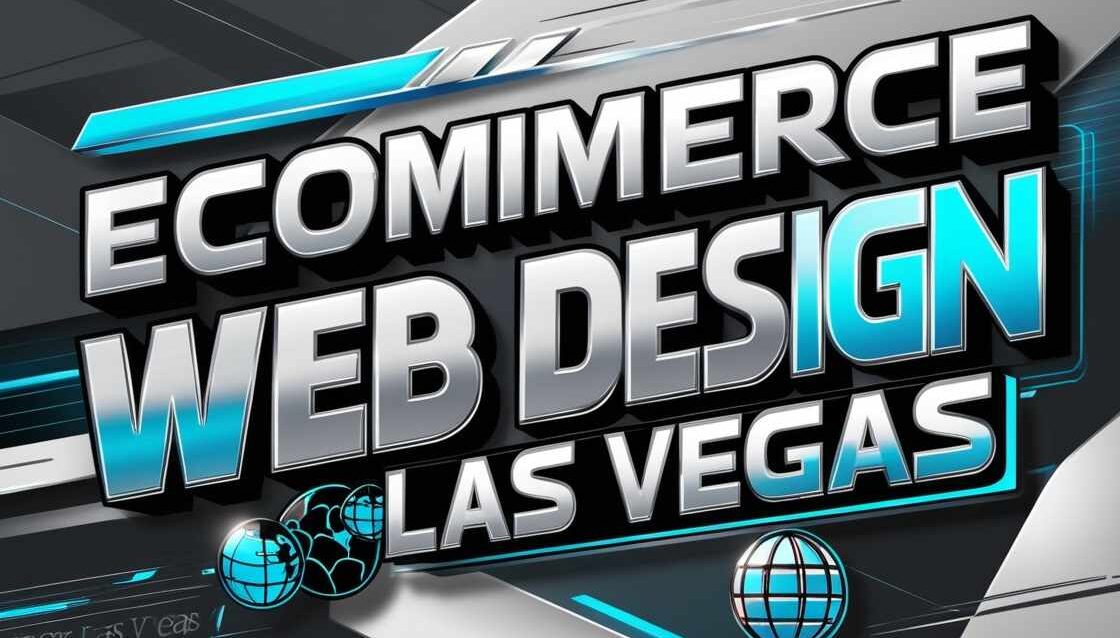 digital-illustration-with-a-stylized-bold-font-featuring-the-text-Ecommerce-Web-Design-Las-Vegas