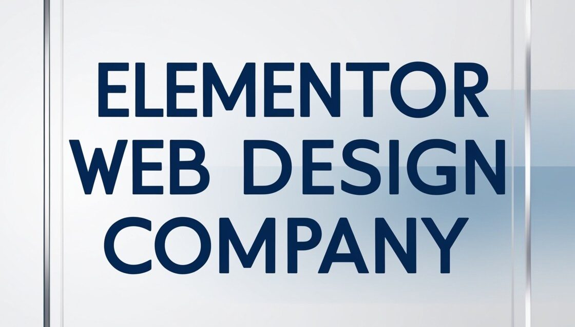 minimalist-illustration-featuring-the-bold-sans-serif-text-Elementor-Web-Design-Company
