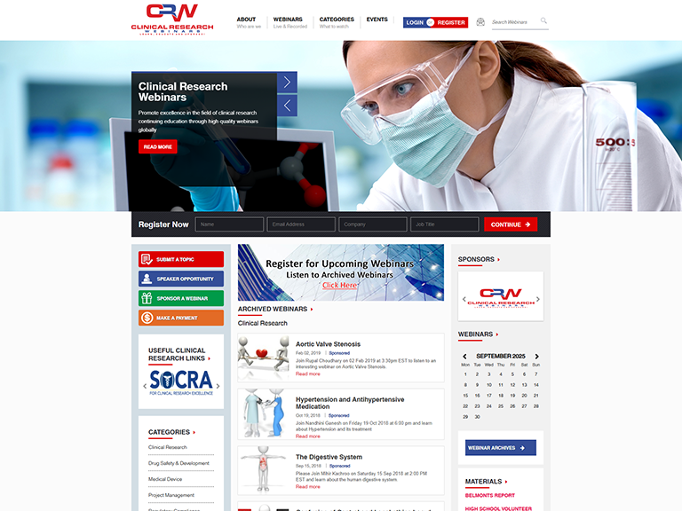 Clinical Research Webinars