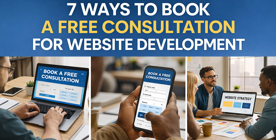 Book a Free Consultation for Website Development Book a Free Consultation for Website Development