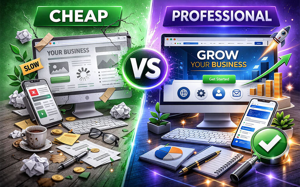 Cheap Web Design vs Professional Website Design