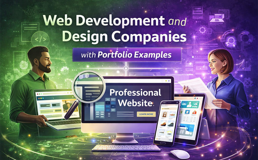 Web Development and Design Companies with Portfolio Examples Web Development and Design Companies with Portfolio Examples