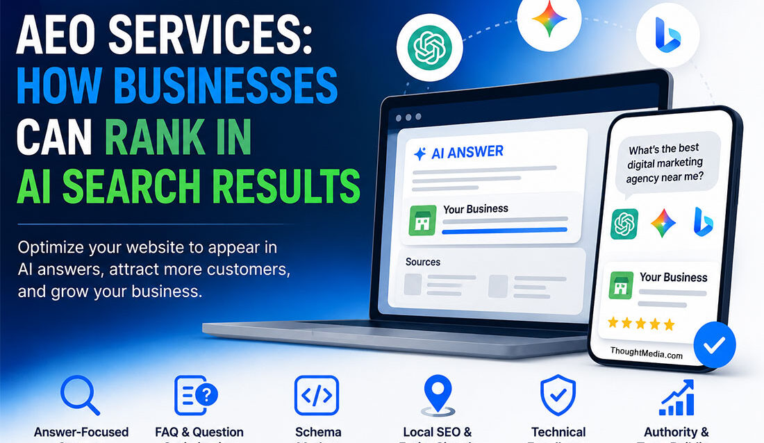 AEO Services How Businesses Rank in AI Search Results