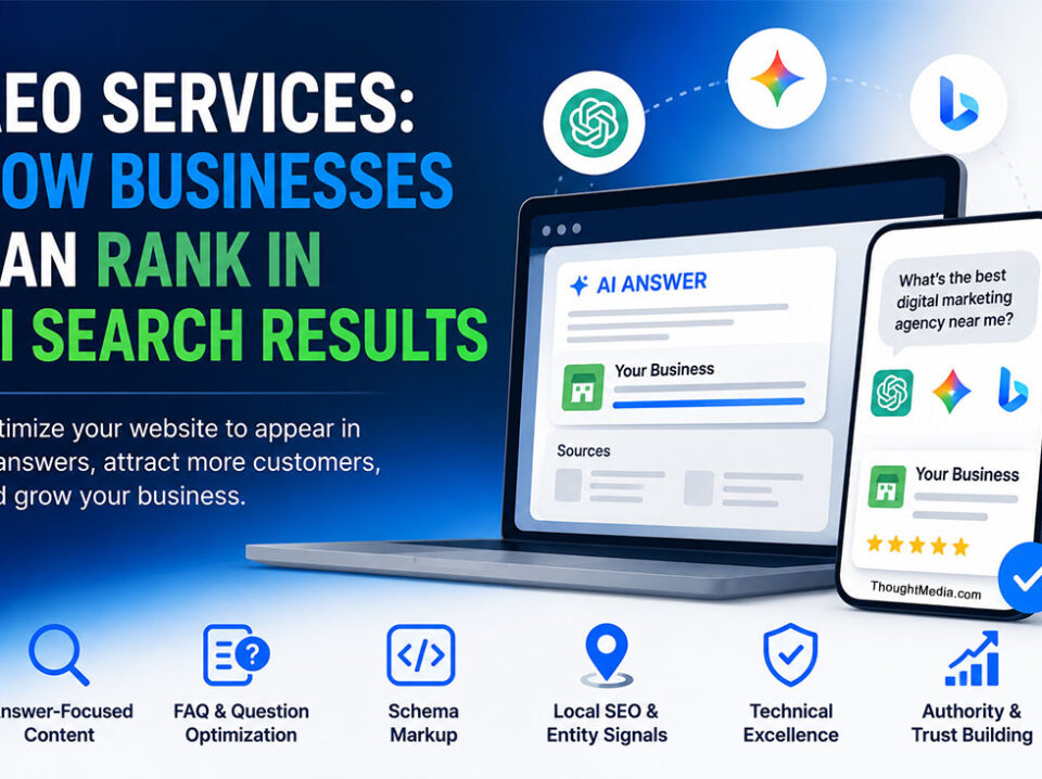 AEO Services How Businesses Rank in AI Search Results AEO Services How Businesses Rank in AI Search Results