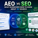 AEO vs SEO AI Search