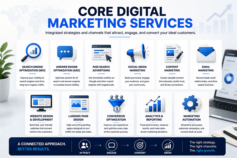 Core Digital Marketing Services