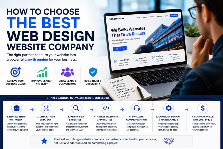 How to Choose the best Web Design Website Company
