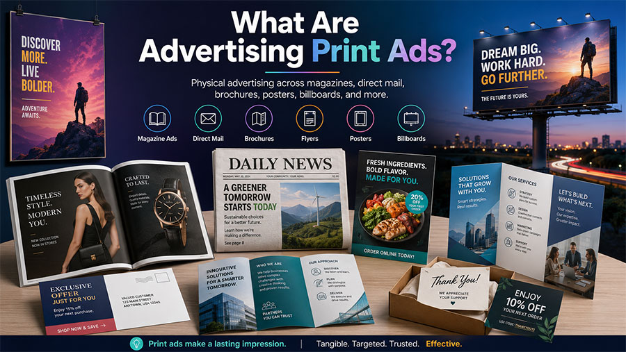 What Are Advertising Print Ads