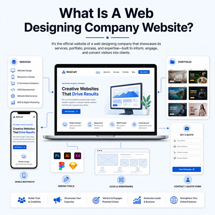 What Is A Website Designing Company Website
