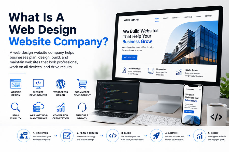What is a web design website company