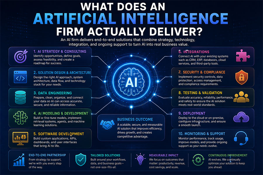 What Does An Artificial Intelligence Firm Actually Deliver