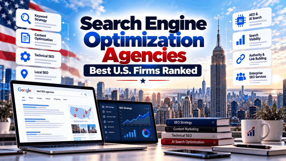 Search Engine Optimization Agencies - Best U.S. Firms Ranked Search engine optimization agencies offering keyword strategy, technical SEO, local SEO and AI search services in the U.S.